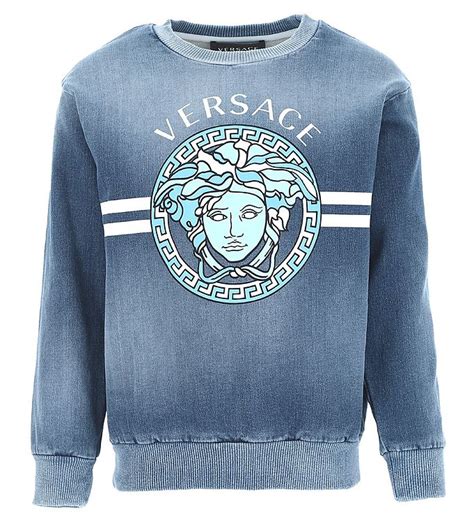 versus versace logo sweatshirt|Versace medusa logo.